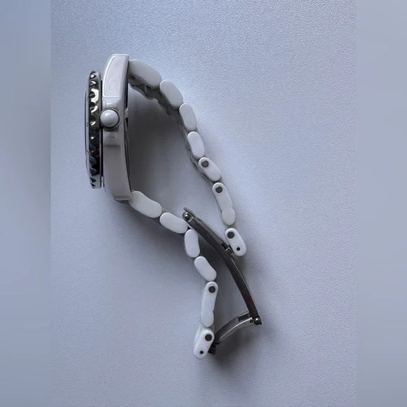 Stuhrling Original White Fusion 374 Quartz 39mm Fashion - Picture 4 of 7